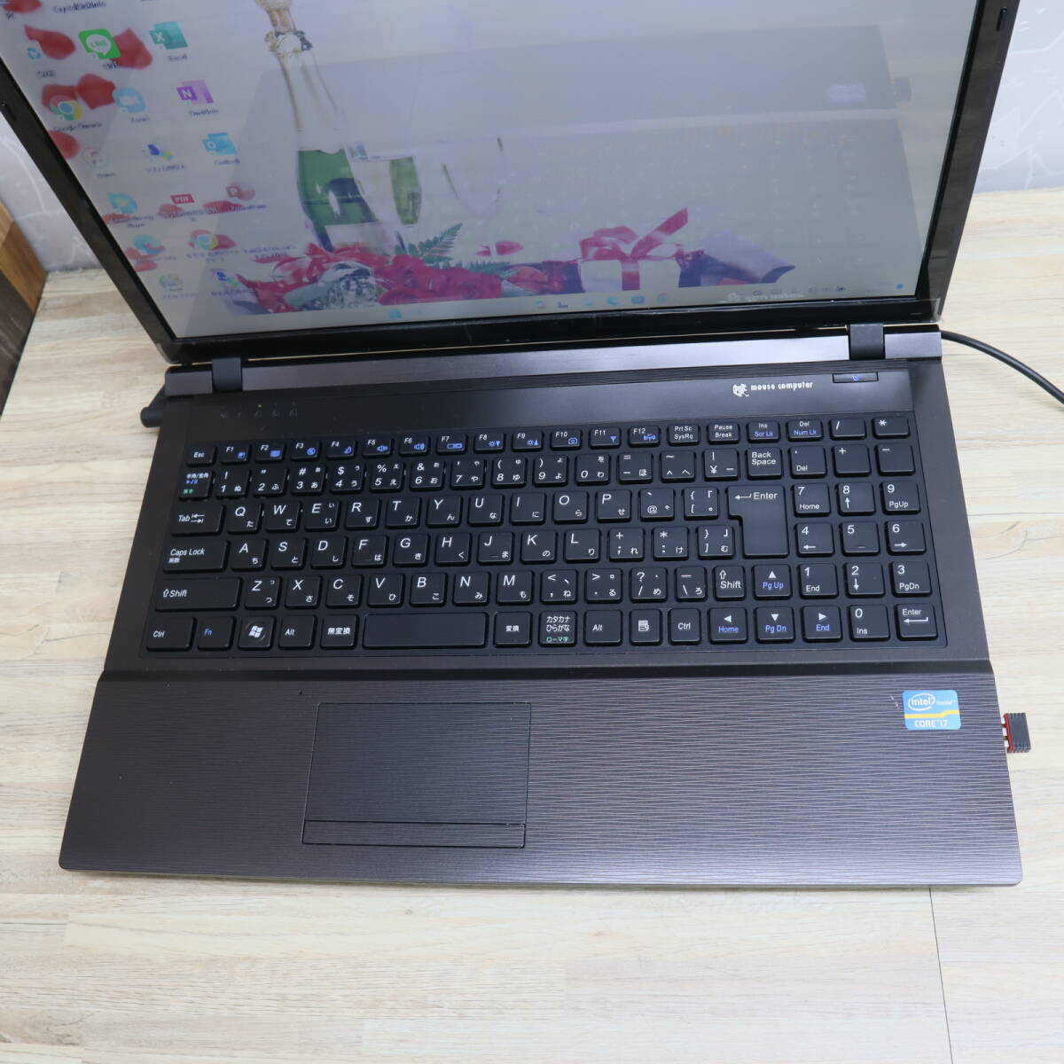 ★美品 最上級4コアi7！新品SSD480GB メモリ16GB★SPR-NW255W Core i7-2670QM Win11 MS Office2019 Home&Business ノートPC★P66556_画像5