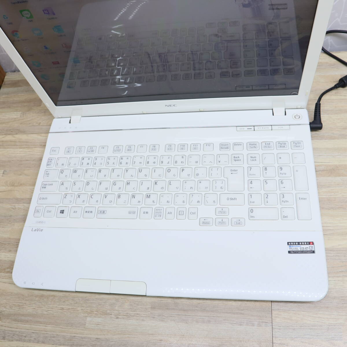 ★美品 最上級4コアi7！新品SSD512GB メモリ16GB★LS450/J Core i7-3630QM Webカメラ Win11 MS Office2019 Home&Business★P68194_画像5