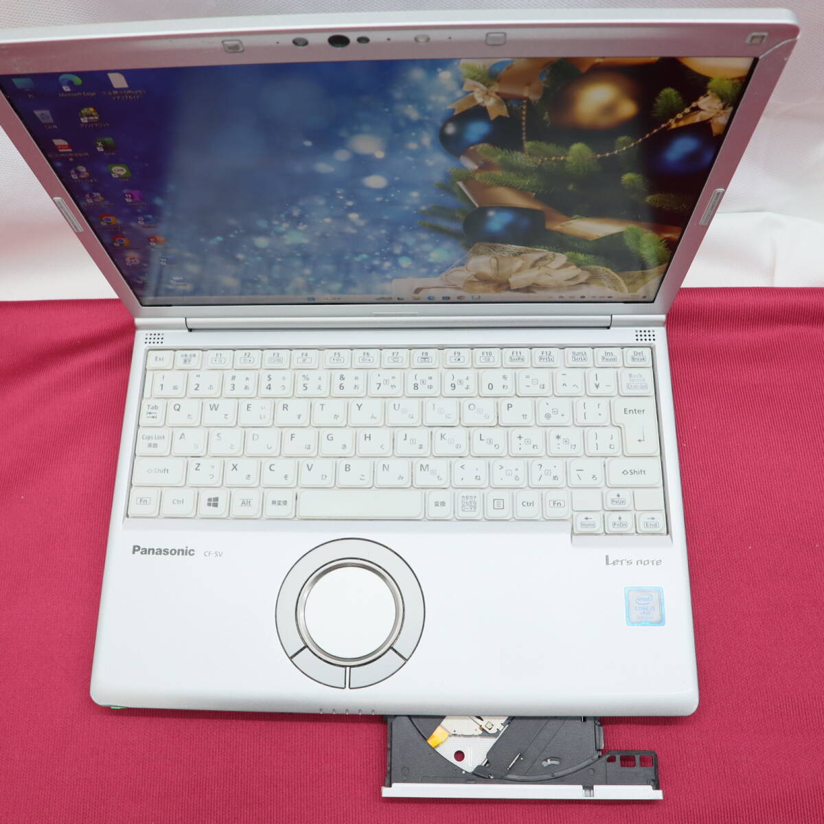 ★中古PC 高性能8世代4コアi5！M.2 SSD256GB メモリ8GB★CF-SV7 Core i5-8350U Webカメラ Win11 MS Office2019 Home&Business★P67644の画像4