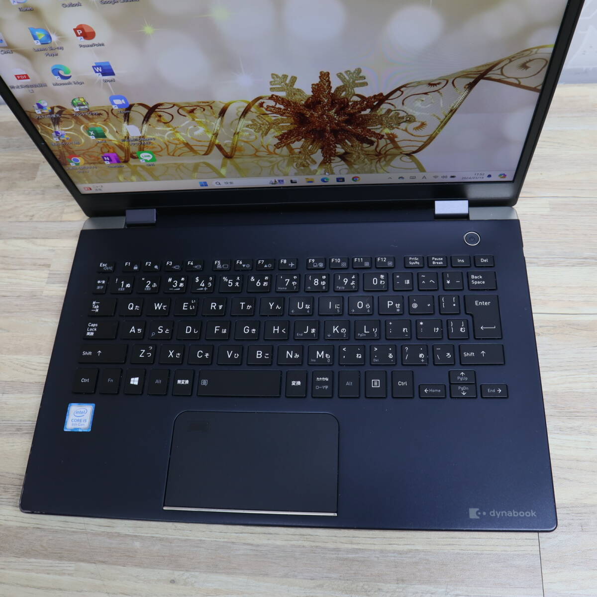 ★中古PC 高性能8世代4コアi5！M.2 NVMeSSD128GB メモリ8GB★G83/DN Core i5-8250U Webカメラ Win11 MS Office2019 Home&Business★P68948の画像4