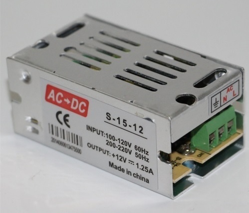 15Wスイッチングレギュレーター AC100-120V → DC12V 1.25A ACからDCパワーサプライ 電源コンバータモジュール！の画像3