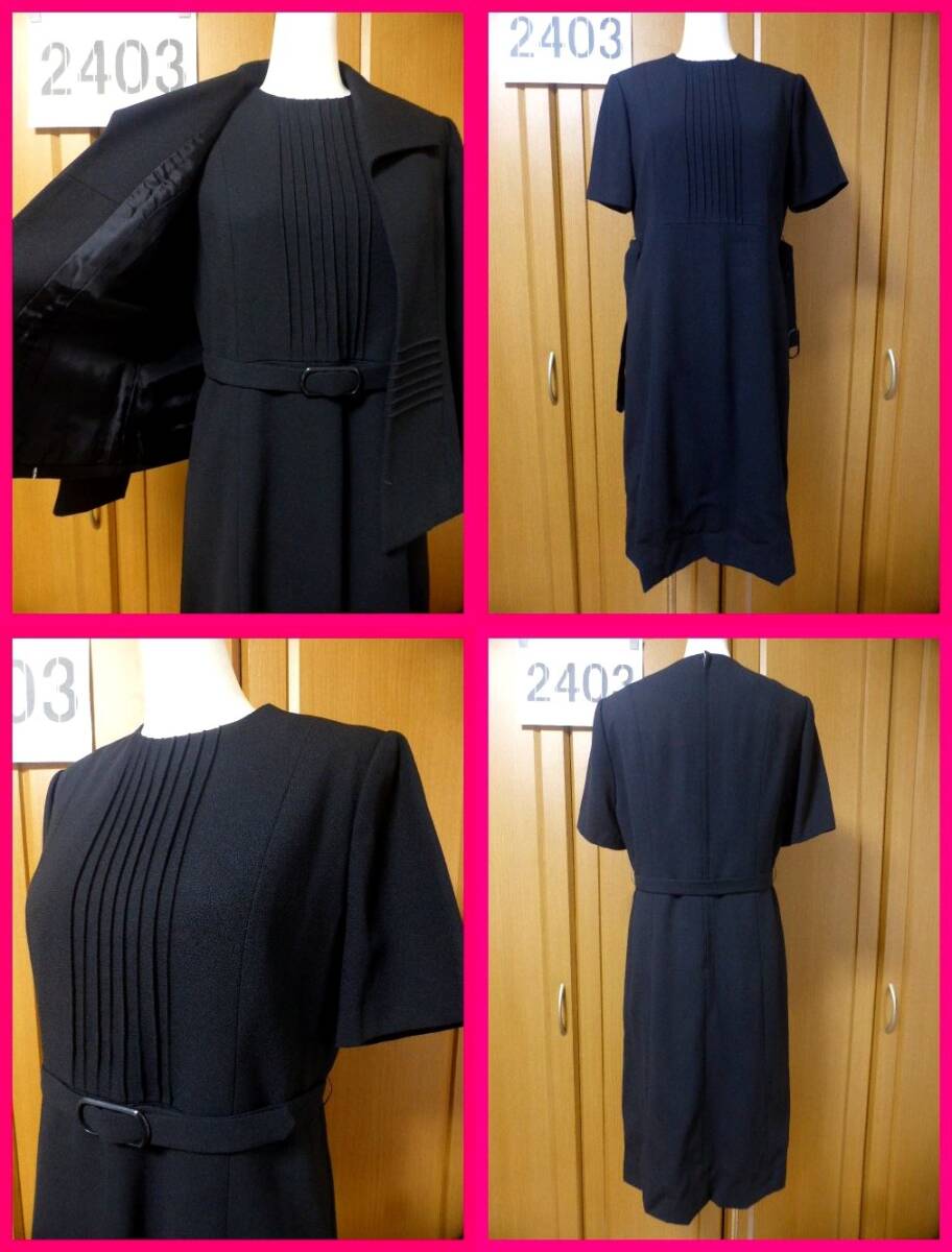  free shipping * black formal ensemble suit 11 TOKYO SOIR Tokyo sowa-ru ceremonial occasions / mourning dress /. clothes / wedding /.../ two next . gratitude ./ Event 