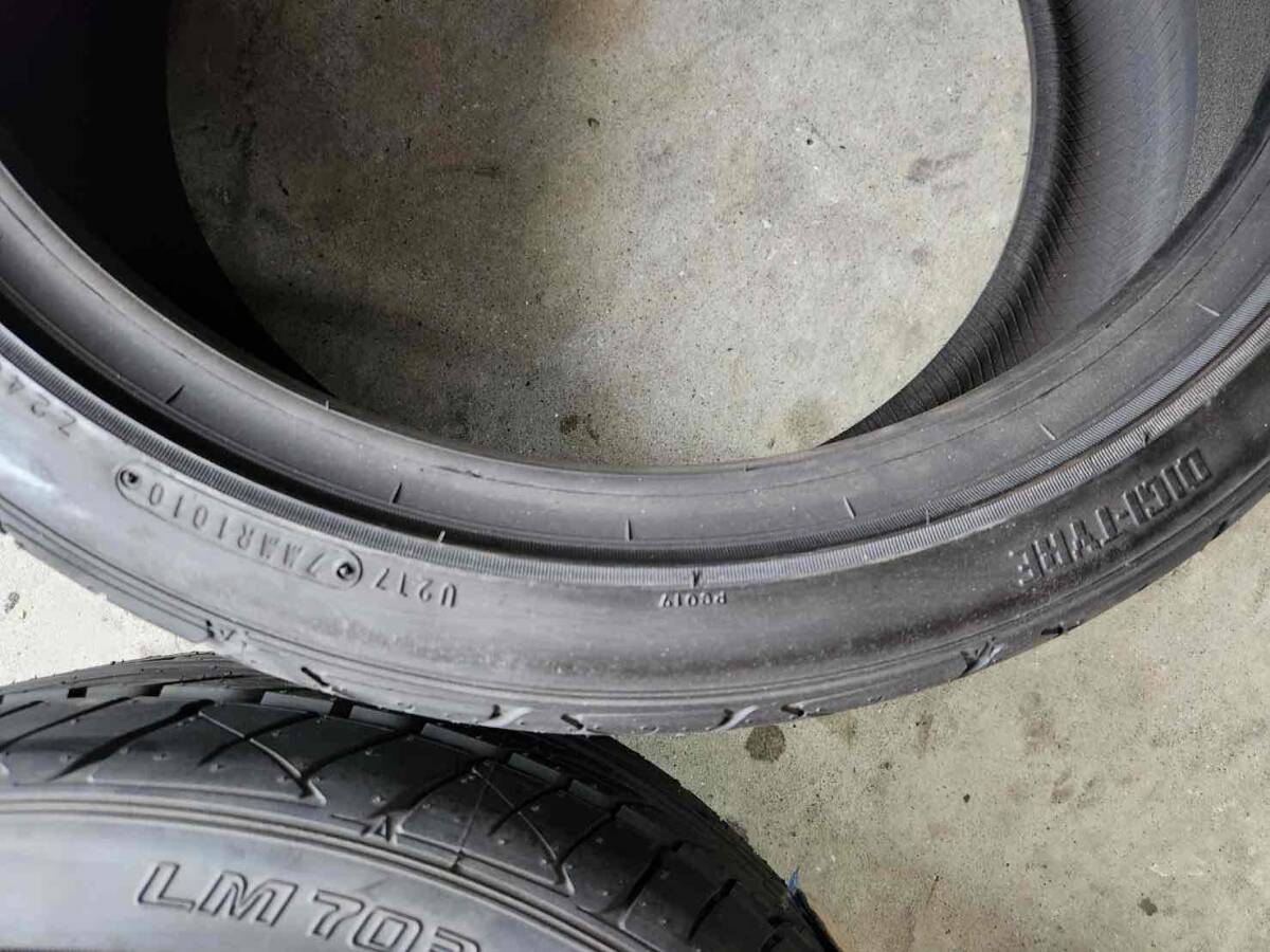 【展示品】 ダンロップ 225/40R18 LM703 2本 2010年_画像5