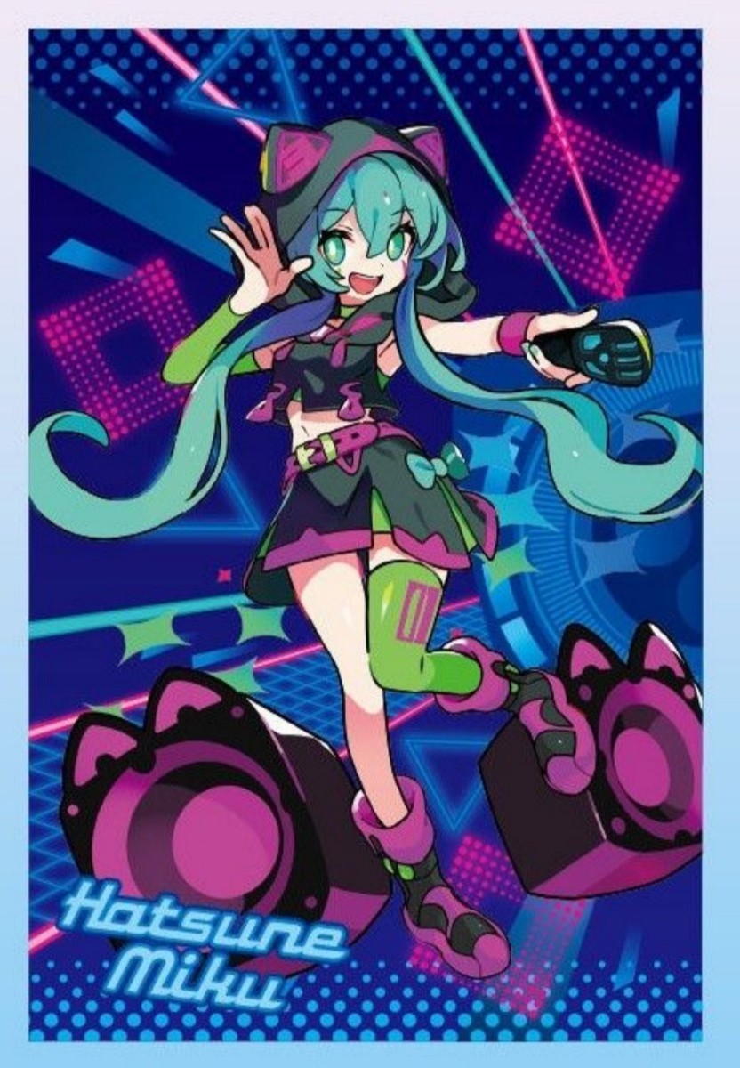 初音ミクシリーズ　プレミアムマルチクロス“初音ミク”～ライブステージ＆ライブ応援～新品未開封品_画像1