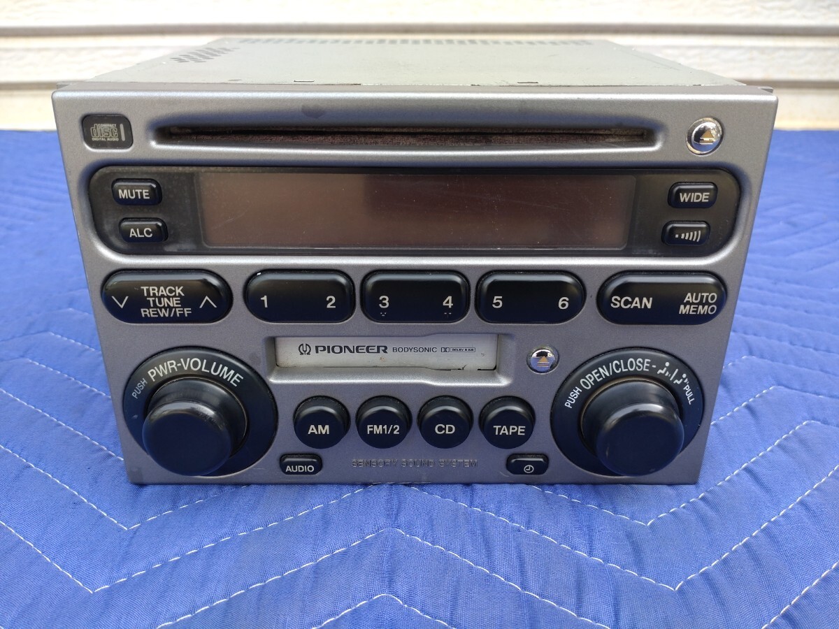 Mazda/genuine/eunos/rodster/na8/cd/cd/cassette pioneer/pioneer/fh-p5046zm/в то время/вне печати/сделан в Японии/Используется в Японии