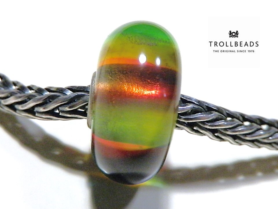 トロールビーズ★Trollbeads★レインボー★刻印有★新品★入手不可★リタイヤード★の画像3