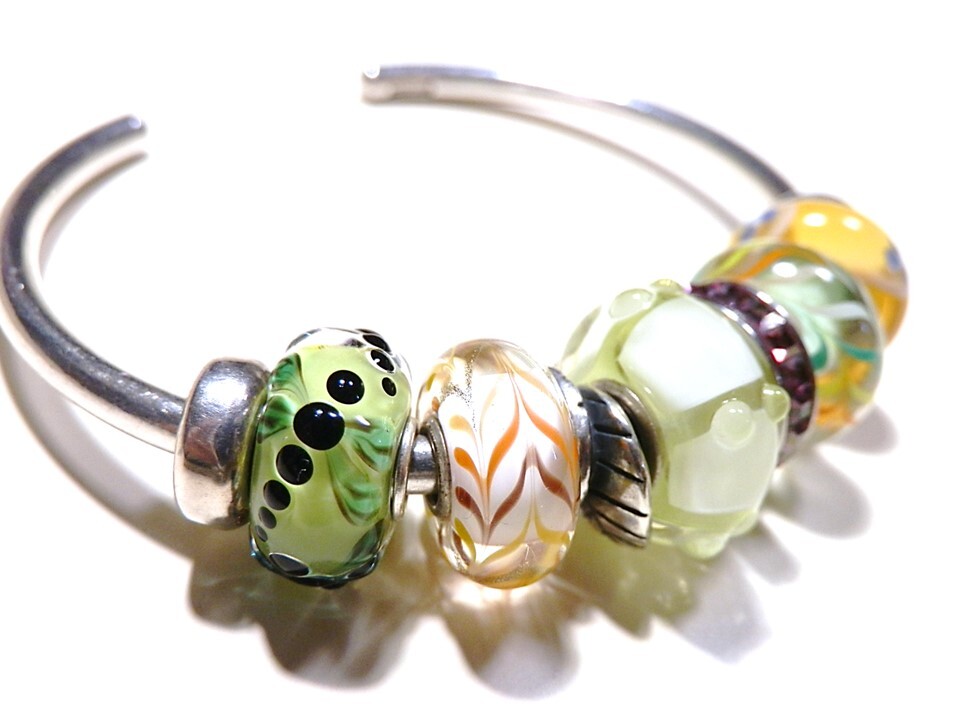 トロールビーズ★Trollbeads★caterpillar★レアユニーク/ユニバーサル★オールドリタイヤード/LIMITEDEDITION★新品★入手不可★の画像4