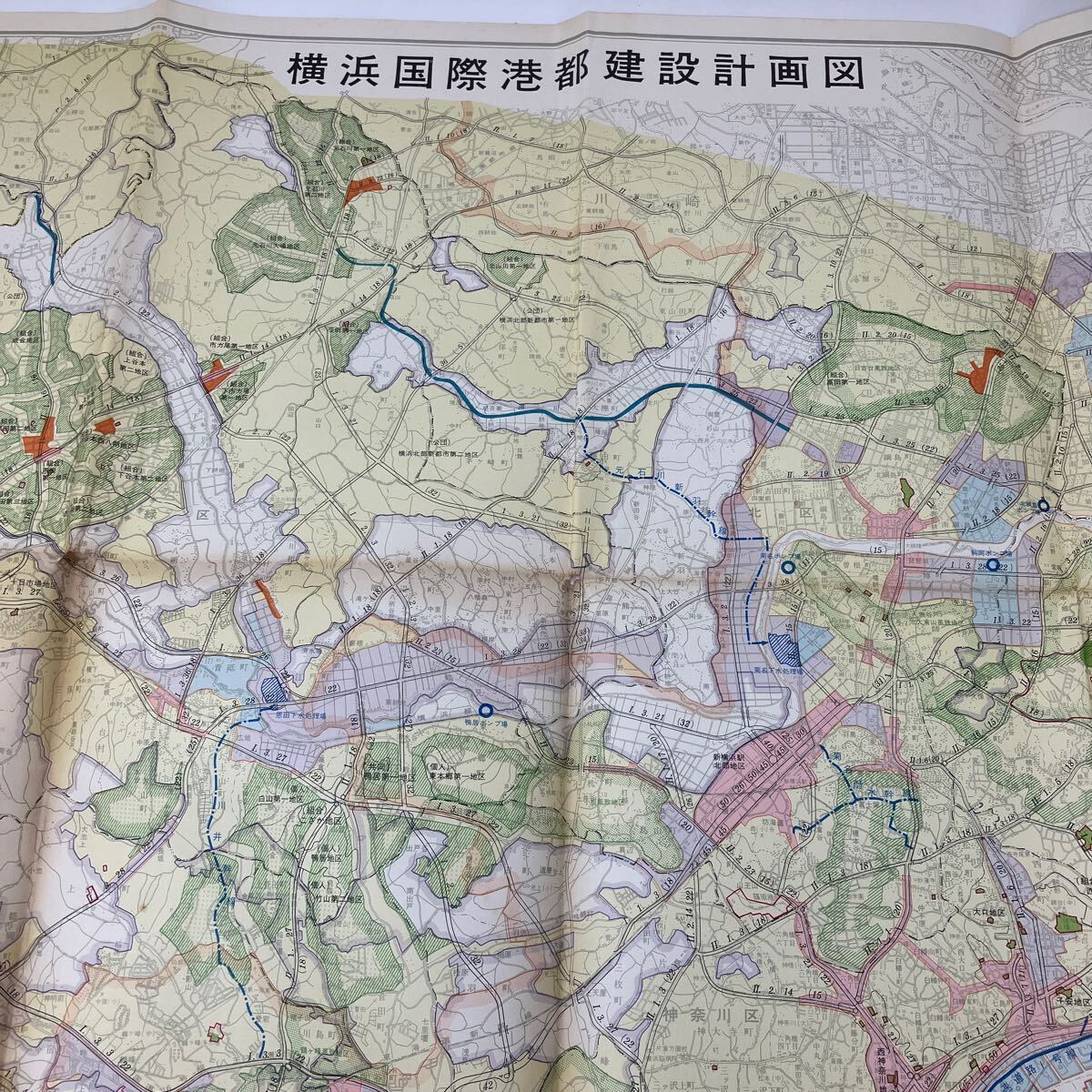 Y0321b【地図】まとめ8枚 旭区史跡名所案内 横浜市 北海道有林分布図 曹洞宗大本山永平寺 川崎 相模原都市計画図 横浜 古地図の画像8