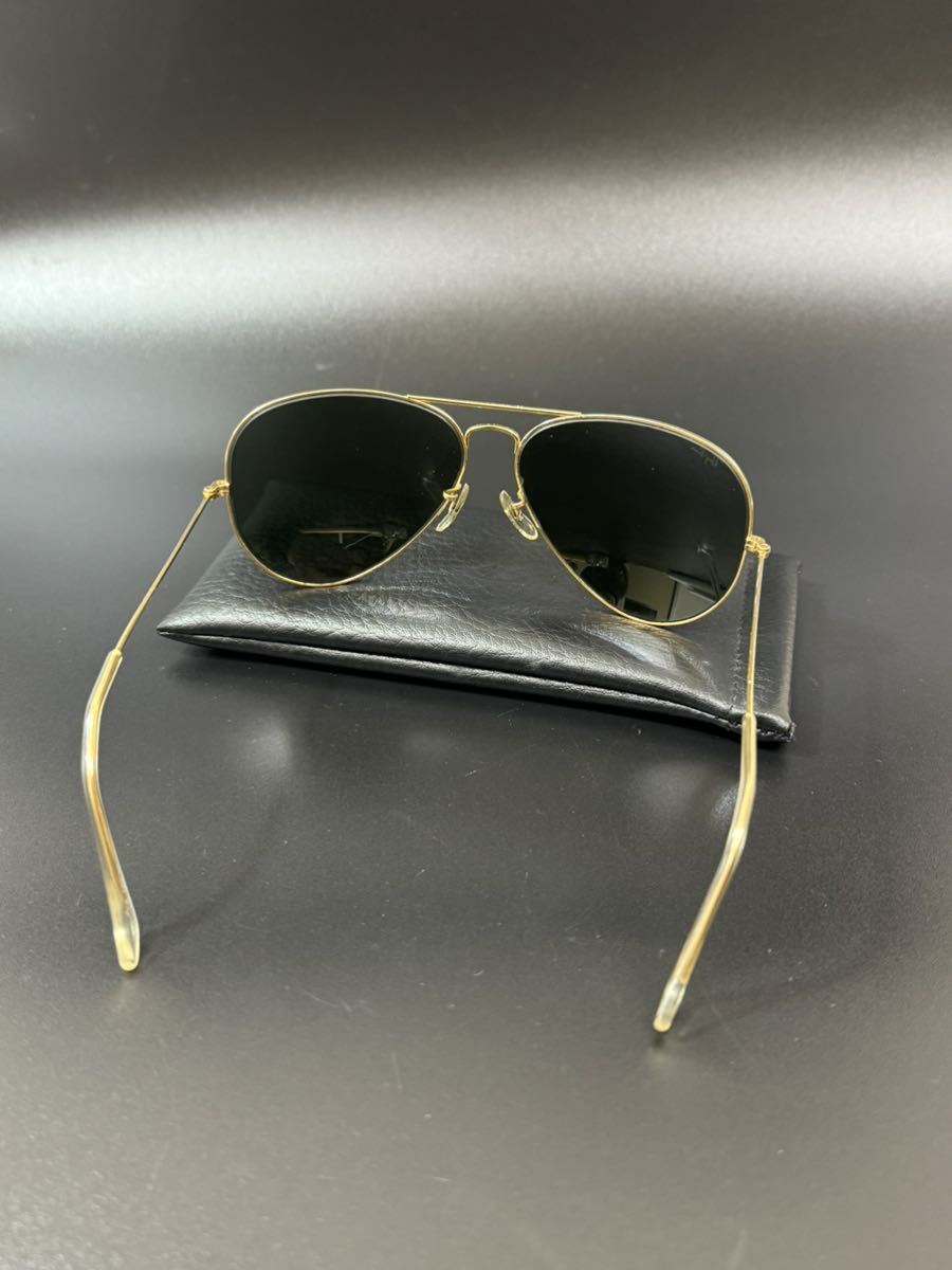 美品　B&L RAY-BANボシュロムレイバン 白ロゴ BLサングラスUSA製 L2846 _画像4