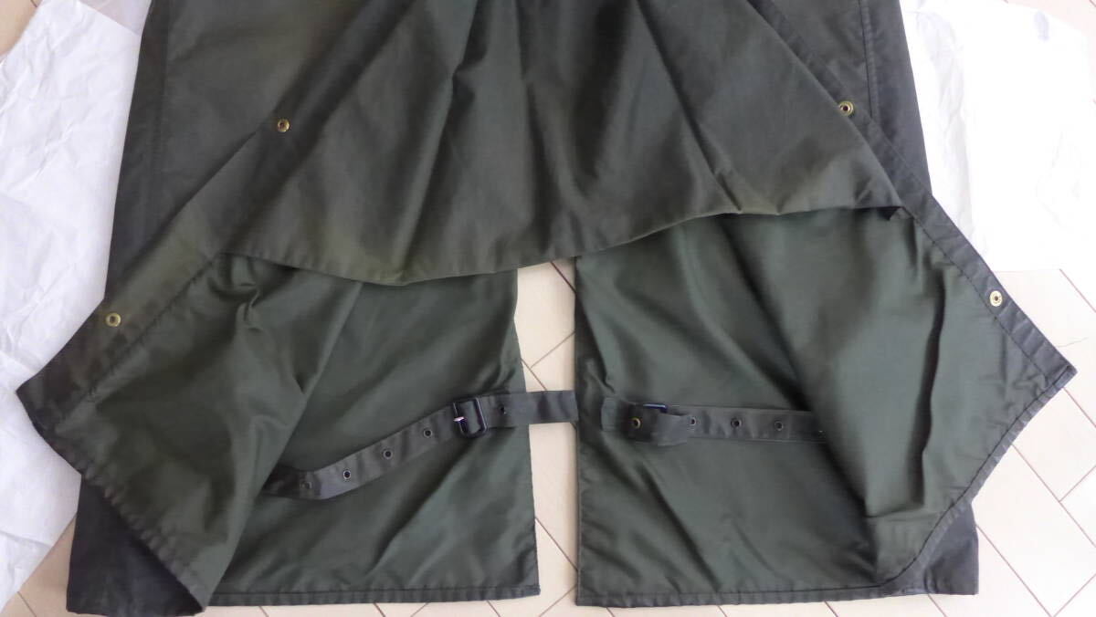 希少　 Barbour　BURGHLEY　C40/102cm 　ヴィンテージ　乗馬用コート_画像9