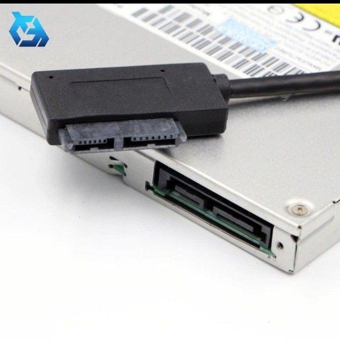 スリムSATA を USB2.0 へ 変換アダプター プラグ＆プレイ外部電源不要