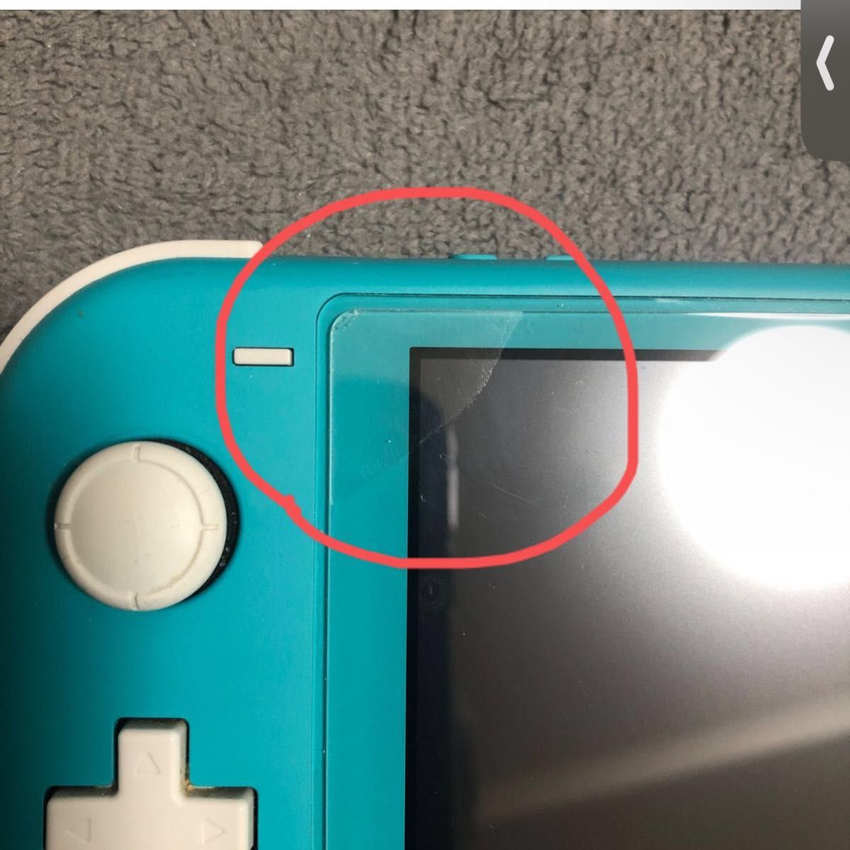 Nintendo Switch liteターコイズ　microSDカード付属無し　
