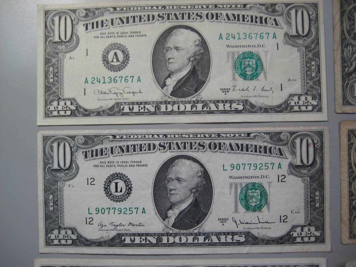 アメリカ　３８ドル分　札　1969年～1988年　AA券含む_画像2