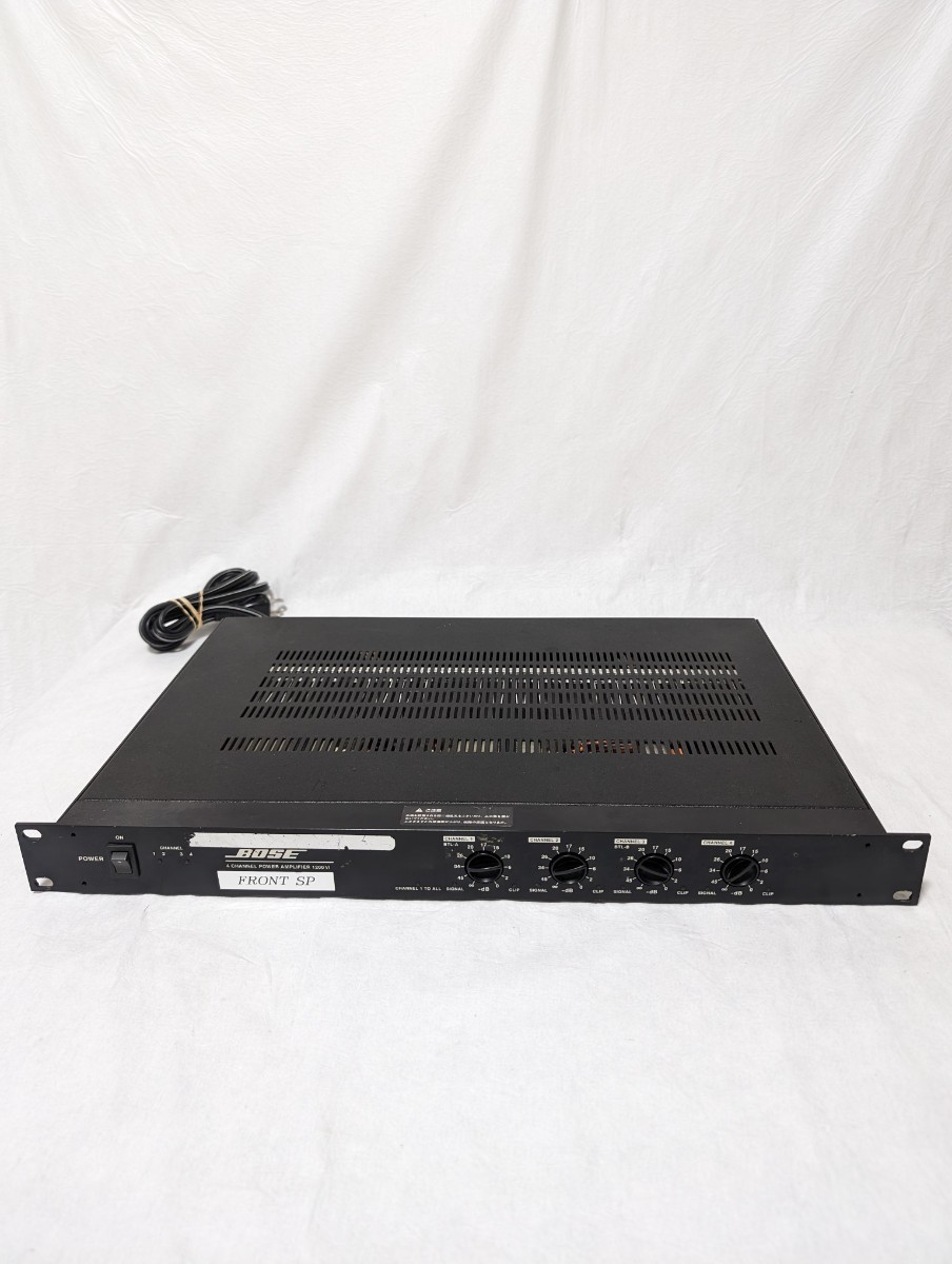 【音出しOK】 現状品 Bose ボーズ 1200VI 4Channel Power Amplifier パワーアンプ_画像1