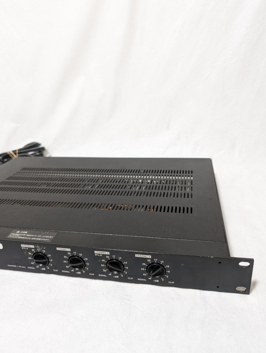 【音出しOK】 現状品 Bose ボーズ 1200VI 4Channel Power Amplifier パワーアンプ_画像3