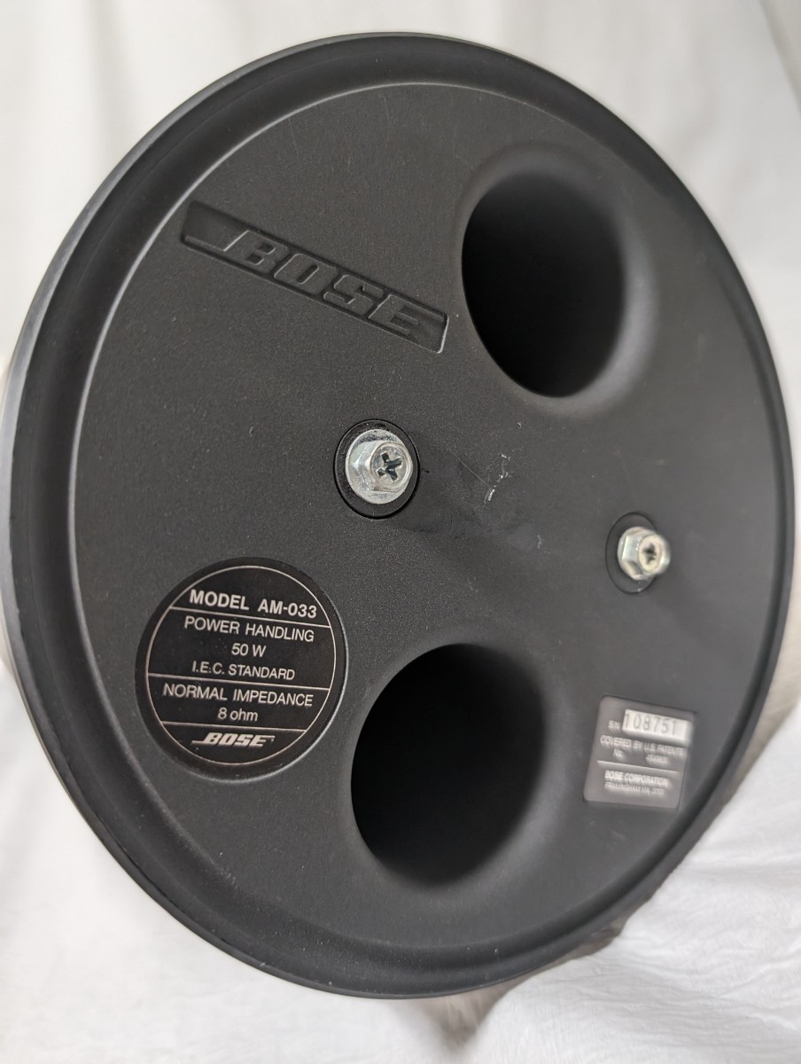 1 jpy ~[ operation not yet verification ]BOSE Bose AM-033 subwoofer present condition goods 