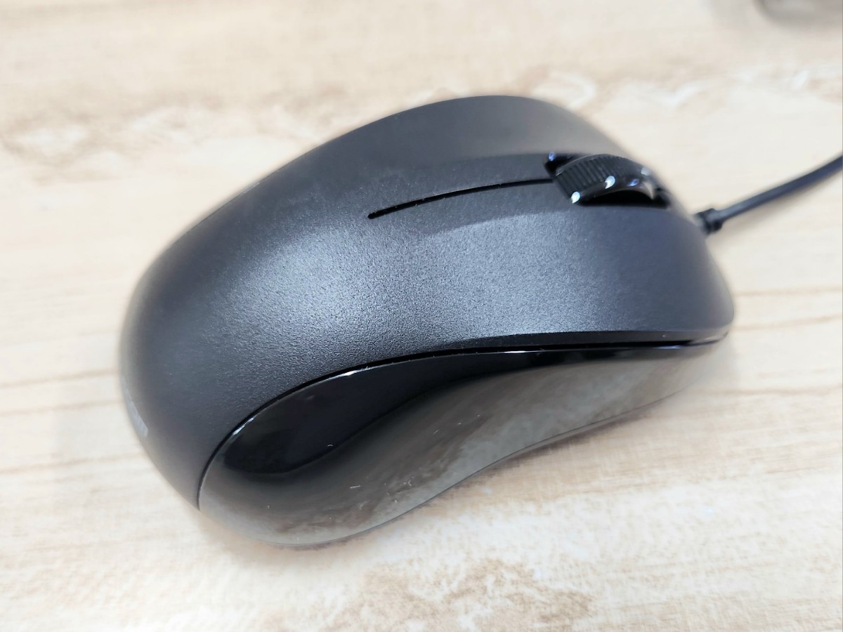 エレコム マウス 有線 Sサイズ 小型 3ボタン USB 光学式 黒マウス 15個セット ELECOM_画像8