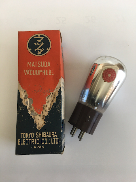  vacuum tube retro nas tube UX-201A KO TRON made rare - secondhand goods 