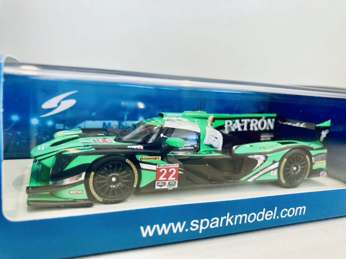 【送料無料】1/43 Spark Onloak オンローク 日産 DPi Tequlia Patron ESM #22 J.V.Overbeek-P.Derani-N.Lapierre Winner 12h Sebring 2018