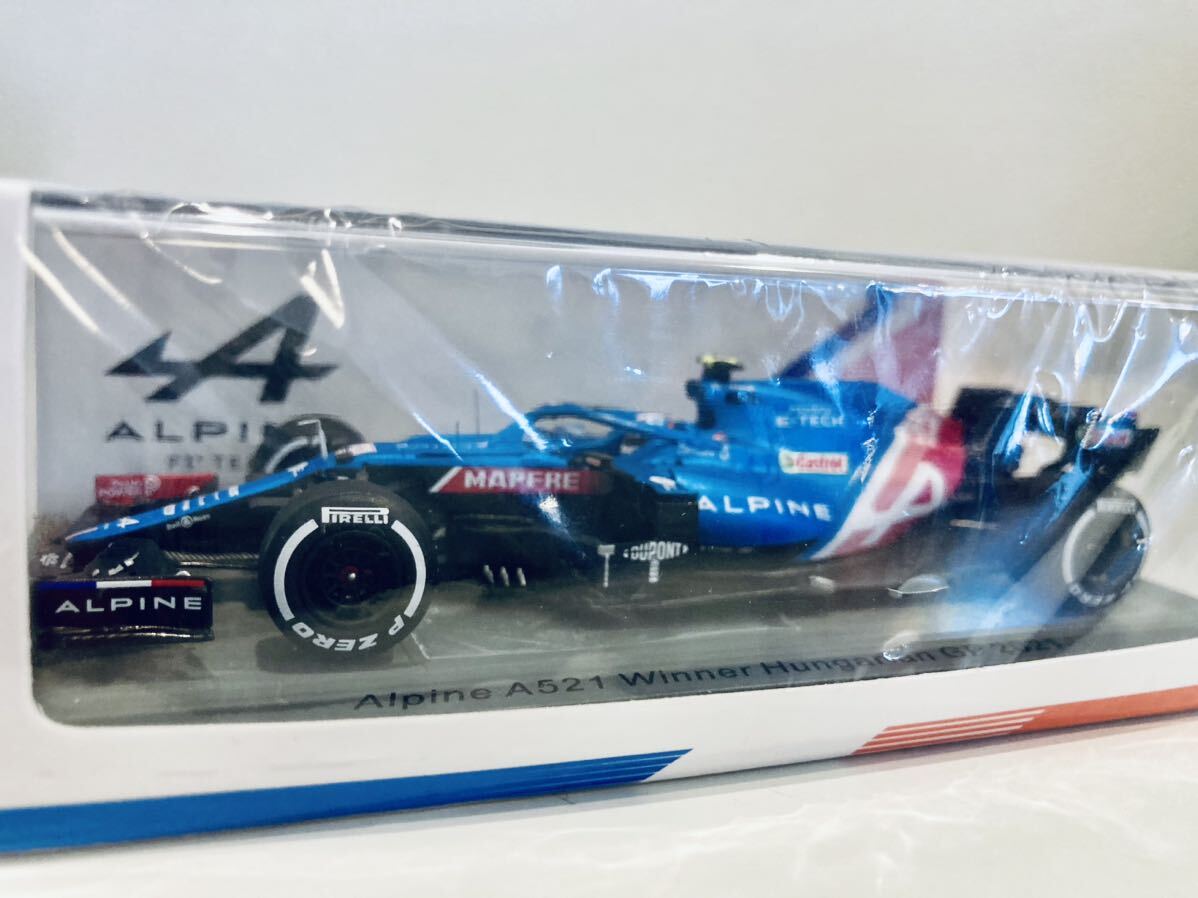 【送料無料】1/43 Spark Alpine アルピーヌ A521 #31 E.オコン Winner Hungarian GP 2021