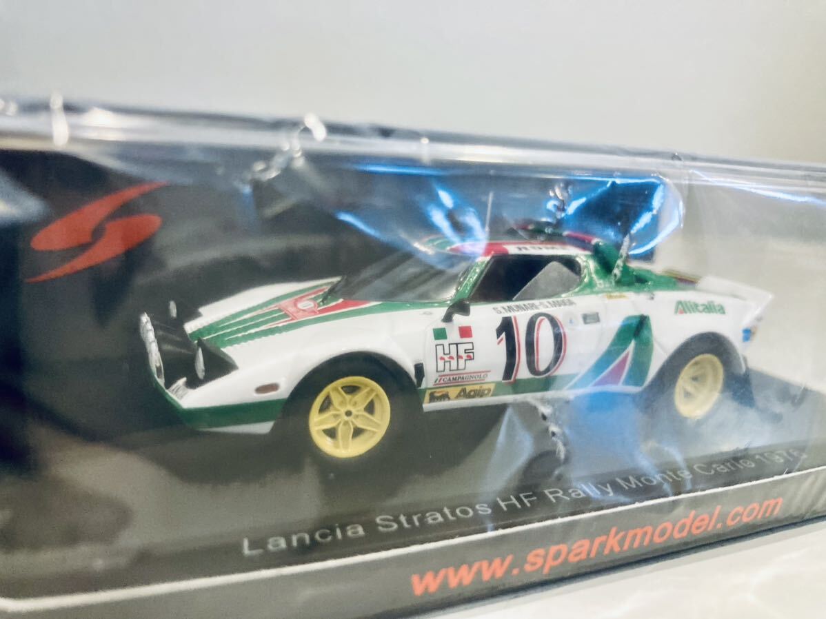 【送料無料】1/43 Spark Lancia Stratos ランチア ストラトス HF #10 S.ムナーリ Rally Monte Carlo 1976