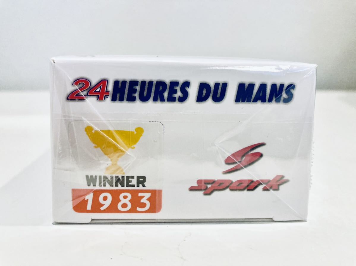 【送料無料】1/43 Spark Porsche AG ロスマンズ ポルシェ 956 #3 V.シュパン-H.ヘイウッド-A.ホルバート Winner Le Mans 1983 タバコ仕様の画像7