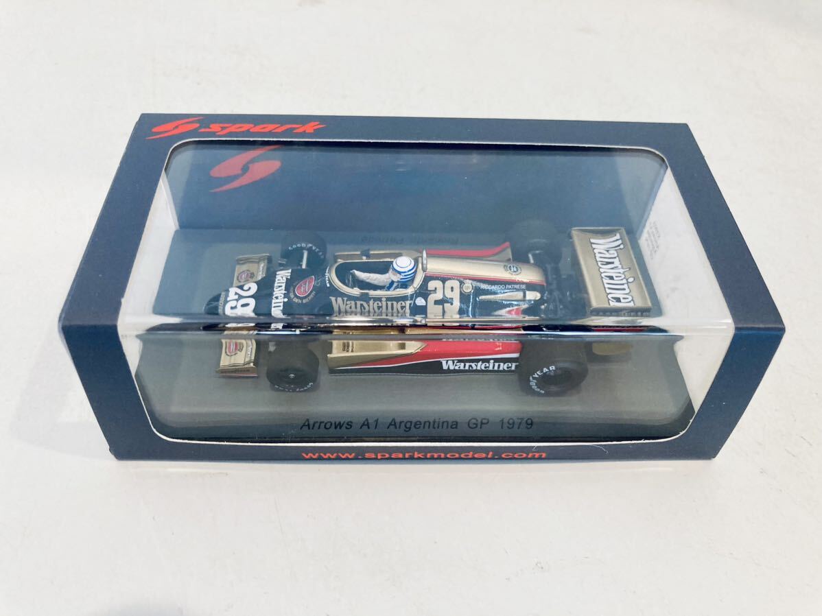 【送料無料】1/43 Spark Arrows アロウズ A1 #29 R.パトレーゼ Argentina GP 1979_画像3