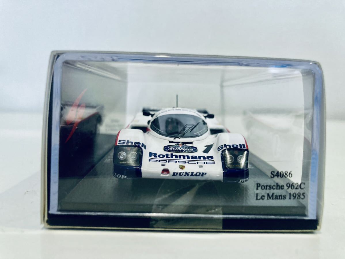 【送料無料】1/43 Spark Rothmans Porsche ポルシェ 962C #1 J.マス-J.イクス-D.ベル Le Mans 1985タバコ仕様_画像7