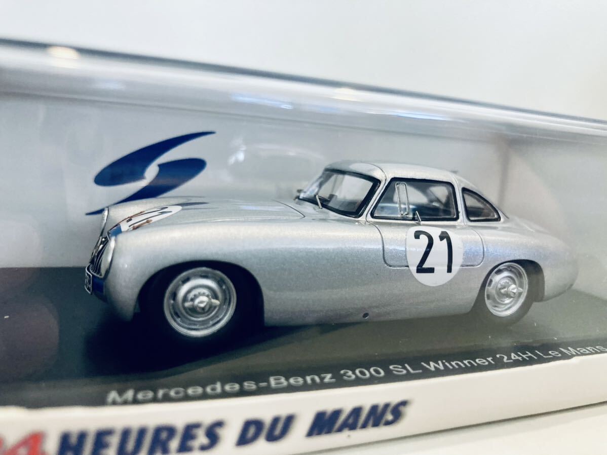 【送料無料】1/43 Spark Mercedes Benz メルセデス 300 SL #21 H.Lang-F.Riess Winner Le Mans 1952の画像1