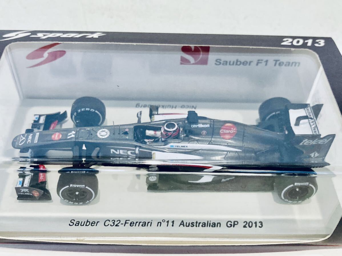 【送料無料】1/43 Spark Sauber ザウバー フェラーリ C32 #11 N.ヒュルケンベルグ Australian GP 2013の画像6