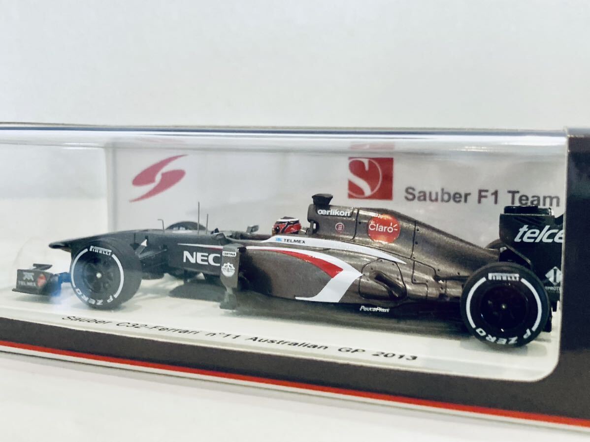 【送料無料】1/43 Spark Sauber ザウバー フェラーリ C32 #11 N.ヒュルケンベルグ Australian GP 2013の画像2