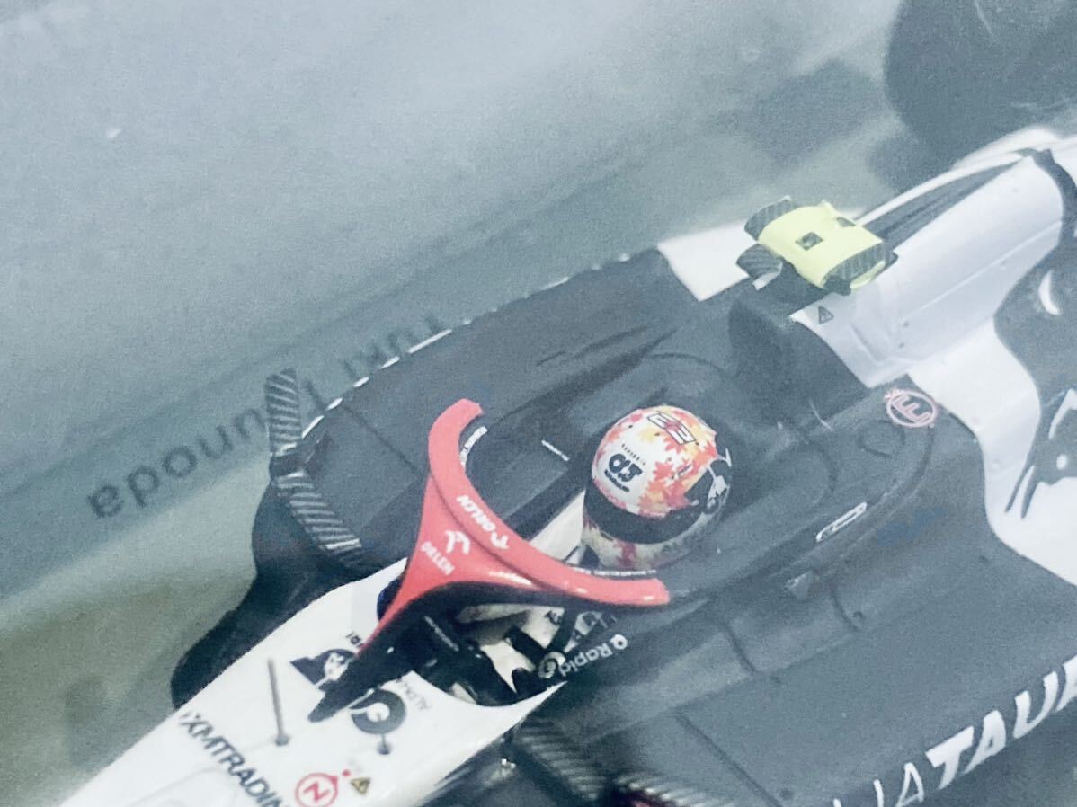 【送料無料】1/43 Spark Alpha Tauri アルファタウリ ホンダ RBPT AT04 #22 角田裕毅 Bahrain GP 2023の画像9
