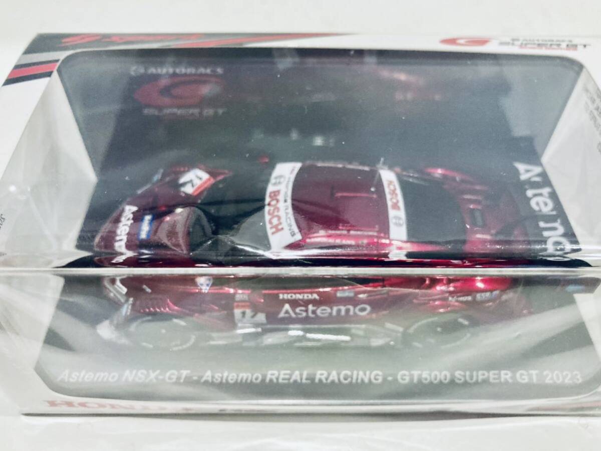 【送料無料】1/43 Spark Astemo アステモ NSX-GT Astemo REAL Racing #17 塚越広大-松下信治 スーパーGT 2023_画像6