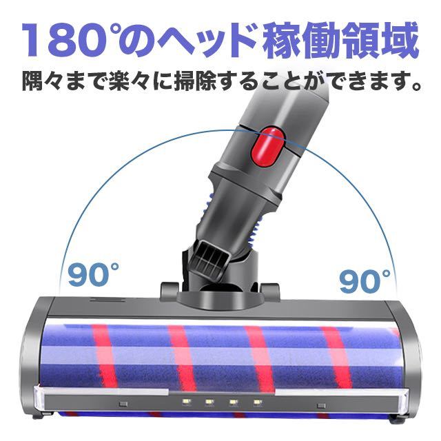 ダイソン v6 互換 LED ソフトローラークリーナーヘッド dyson dc61 dc62 ライト付き SALE 特価 激安