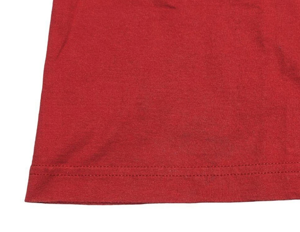 USAアメリカ製古着　半袖Tシャツ TOP THREADSＬ赤swh0229wn35made in usaビンテージ