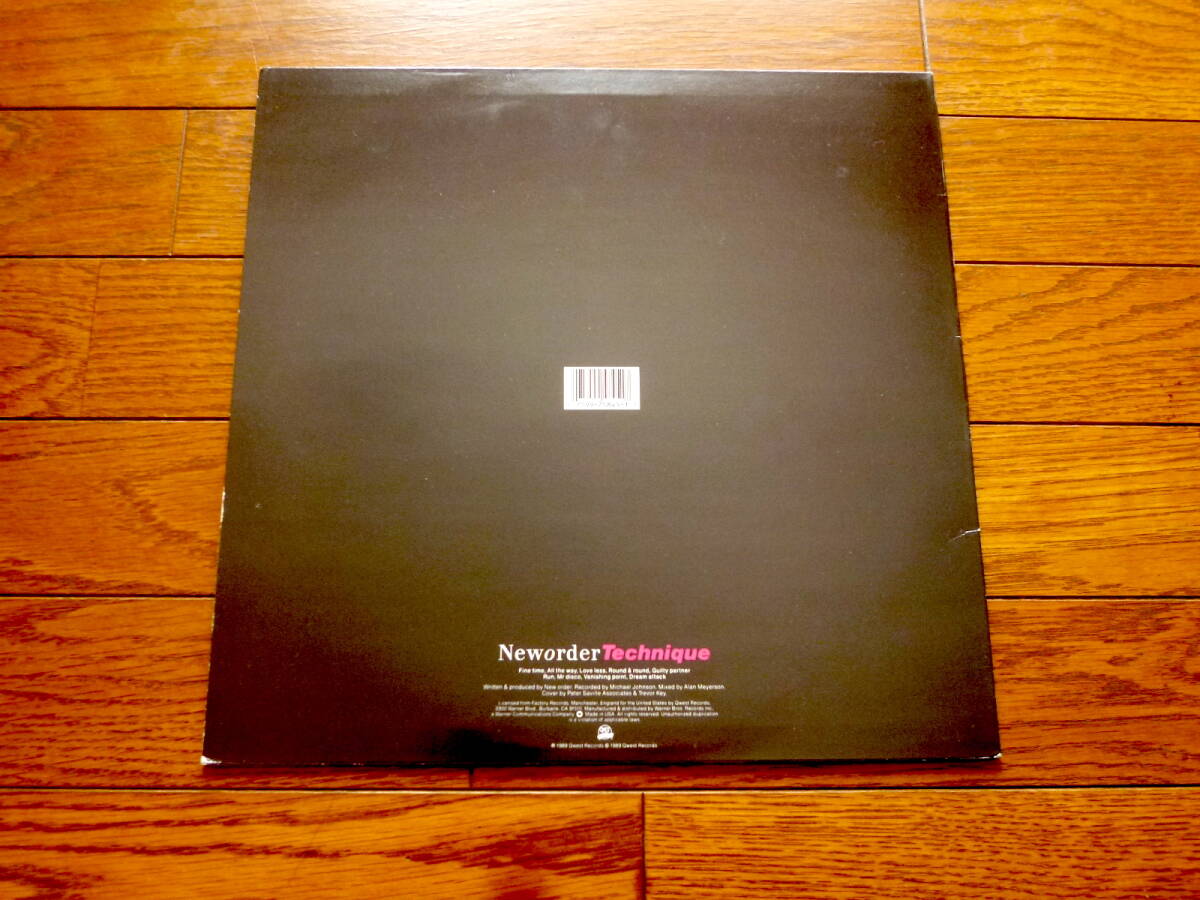 LP NEW ORDER / TECHNIQUE_画像2