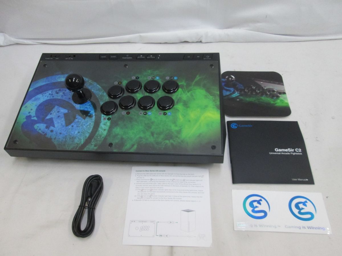 24 送120サ 0331$G05 ユニバーサル アーケード FIGHT STICK 中古品_画像4