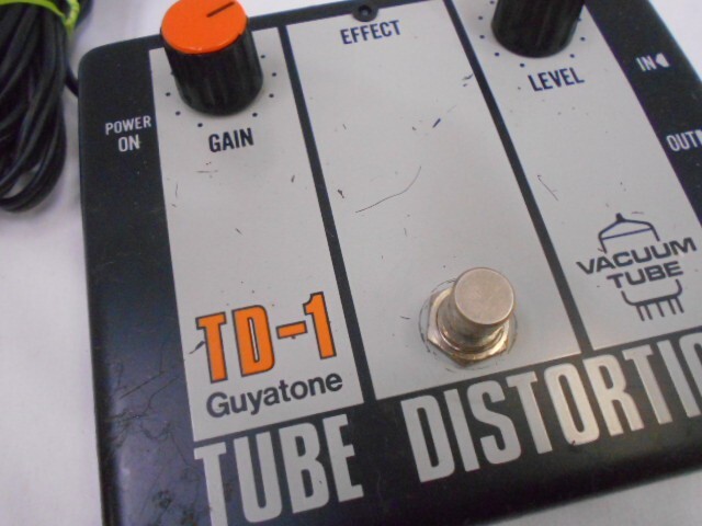 49 送60サ 0401$D11 Guyatone Tube Distortion TD-1 中古品の画像3