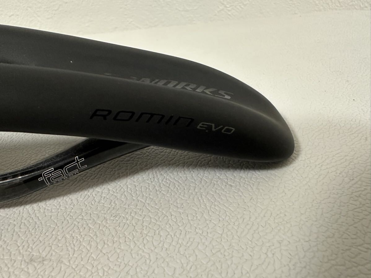 S-WORKS ROMIN EVO CARBON SADDLE ローミン エボ カーボン 143 美品の画像4