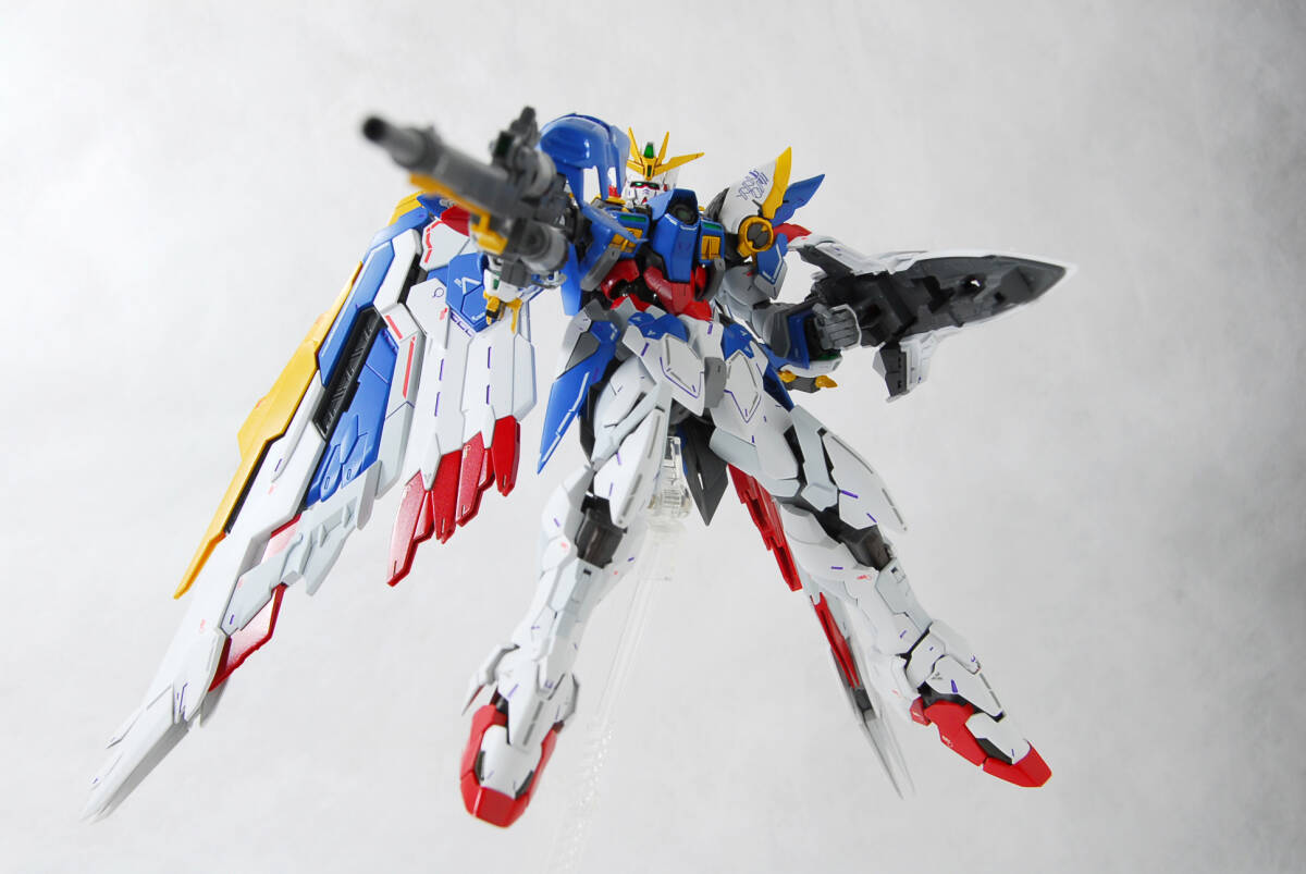 1/100 ハイレゾリューションモデル ウイングガンダム ＥＷ　完成品_画像6