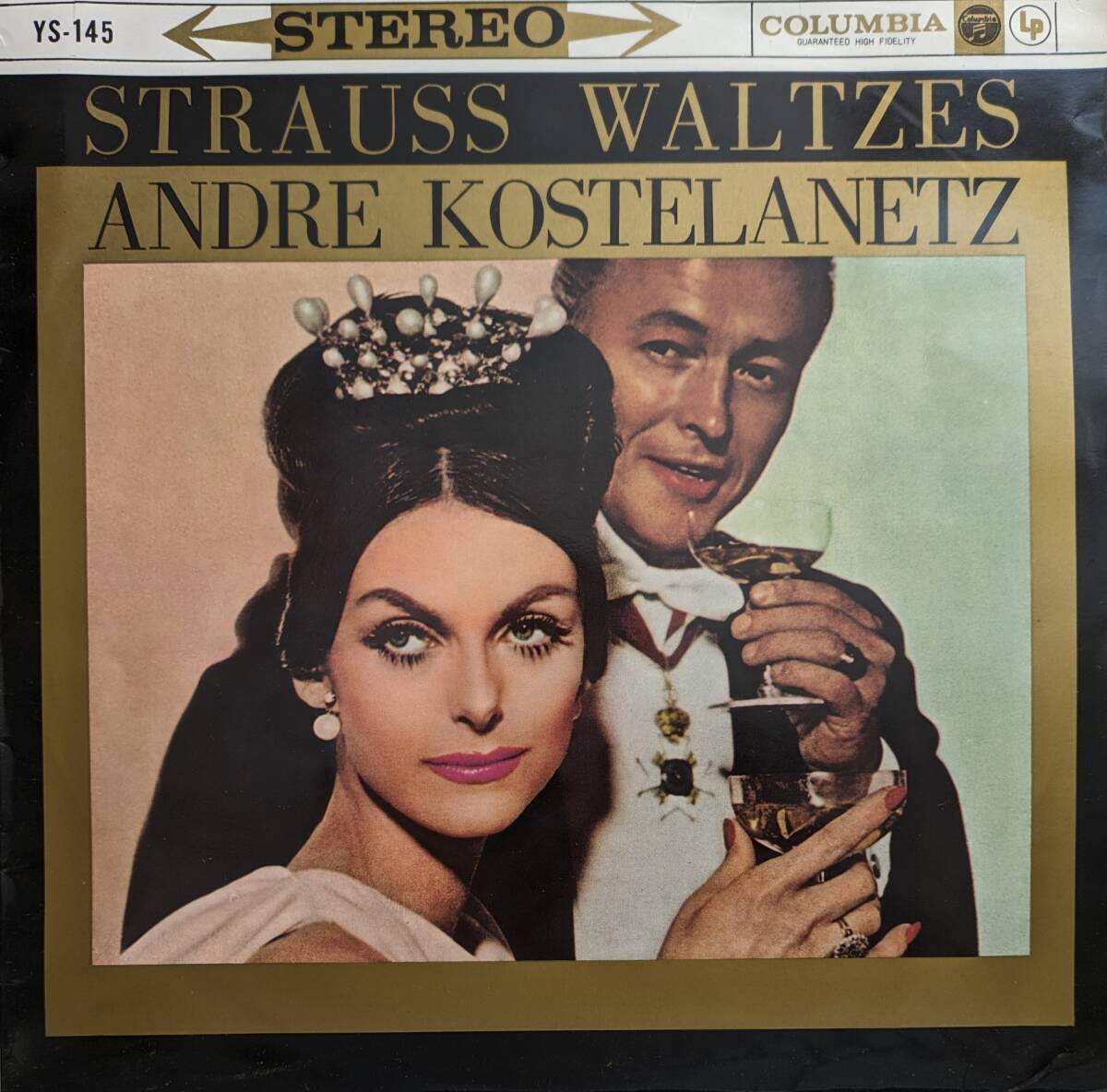  первый период LP запись Andre *ko Stella netsu/Andre Kostelanetz Orch J.Strauss [ красивый синий . Donna u]~[ искусство дом. жизнь ]