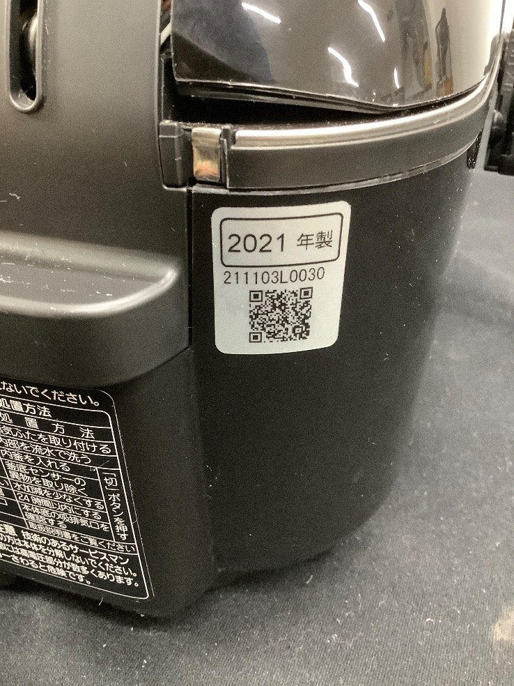 Panasonic IHジャー炊飯器 SR-HBA101 2021年製 動作確認済 実用未チェック ACBF 中古品_画像7