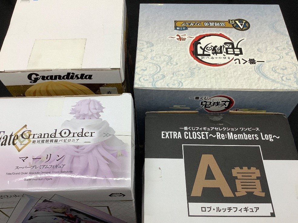 未開封フィギュア まとめ 鬼滅の刃 ドラゴンボール ワンピース Fate アイドルマスター 箱にダメージ有 ACBF 未使用品_画像4