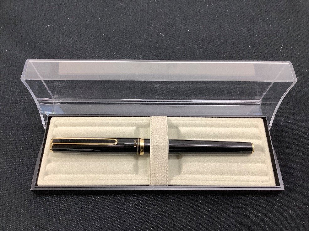 PILOT パイロット万年筆 14K-585 インク無し 動作未確認 ACBF 中古品_画像1