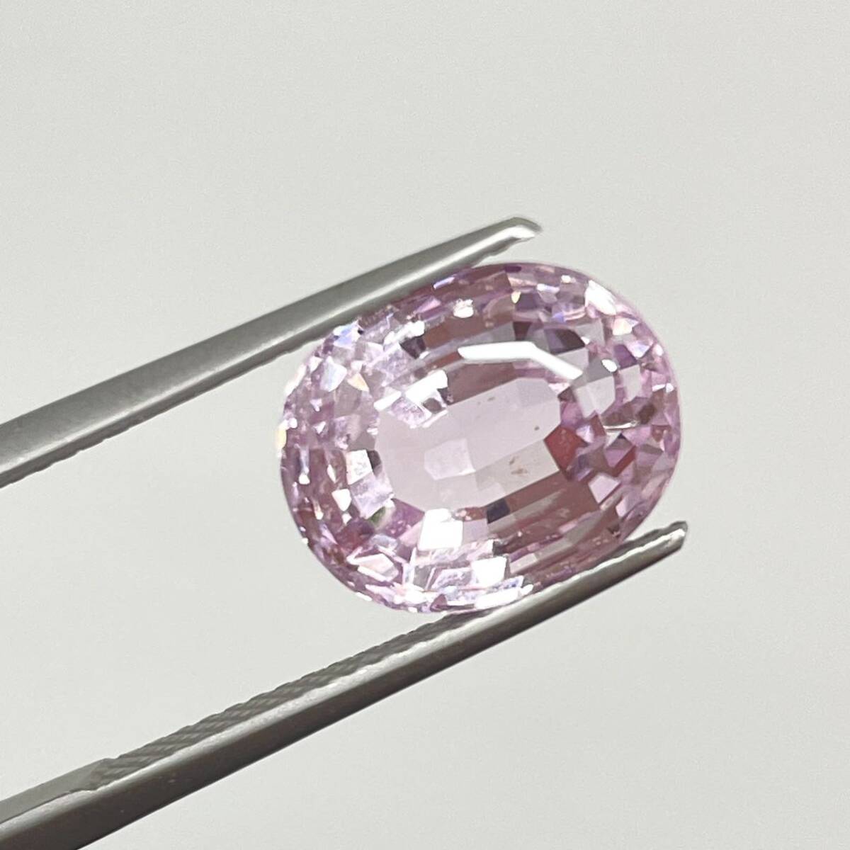 ★天然クンツァイト ルース 重量約6.8ct★ルース 宝石 美品 ピンク jewelry _画像2