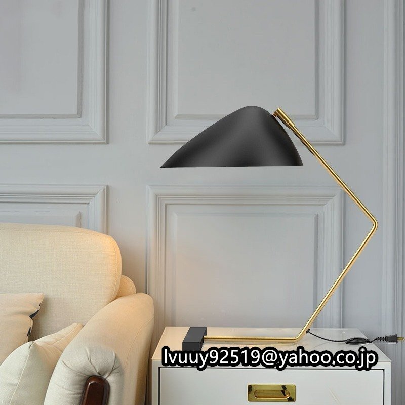 デザインインテリア ナンド デイトランプスタザイン テーブルラ間接照明イト ランプ ブラック_画像3
