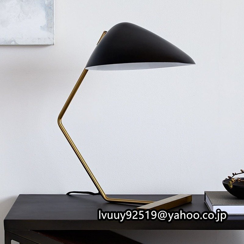 デザインインテリア ナンド デイトランプスタザイン テーブルラ間接照明イト ランプ ブラック_画像4