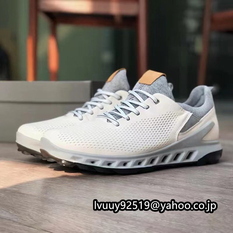  men's golf shoes original leather Golf training sneakers for man 3 color from selection possible 