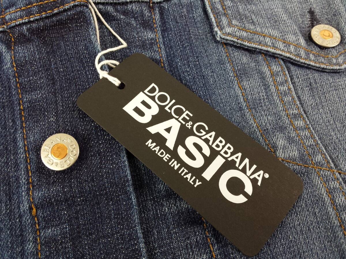  Dolce and Gabbana DOLCE&GABBANA Dolce&Gabbana BASIC Denim jacket G Jean L size unused 