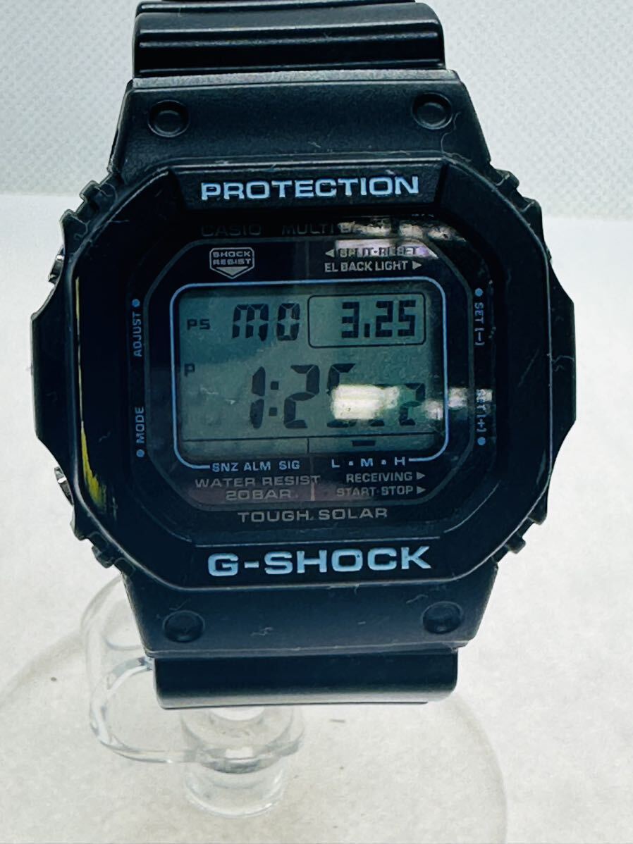 ◇★ 稼働品 時計 腕時計 CASIO G-SHOCK タフソーラー 3159 GW-M5610BA_画像1